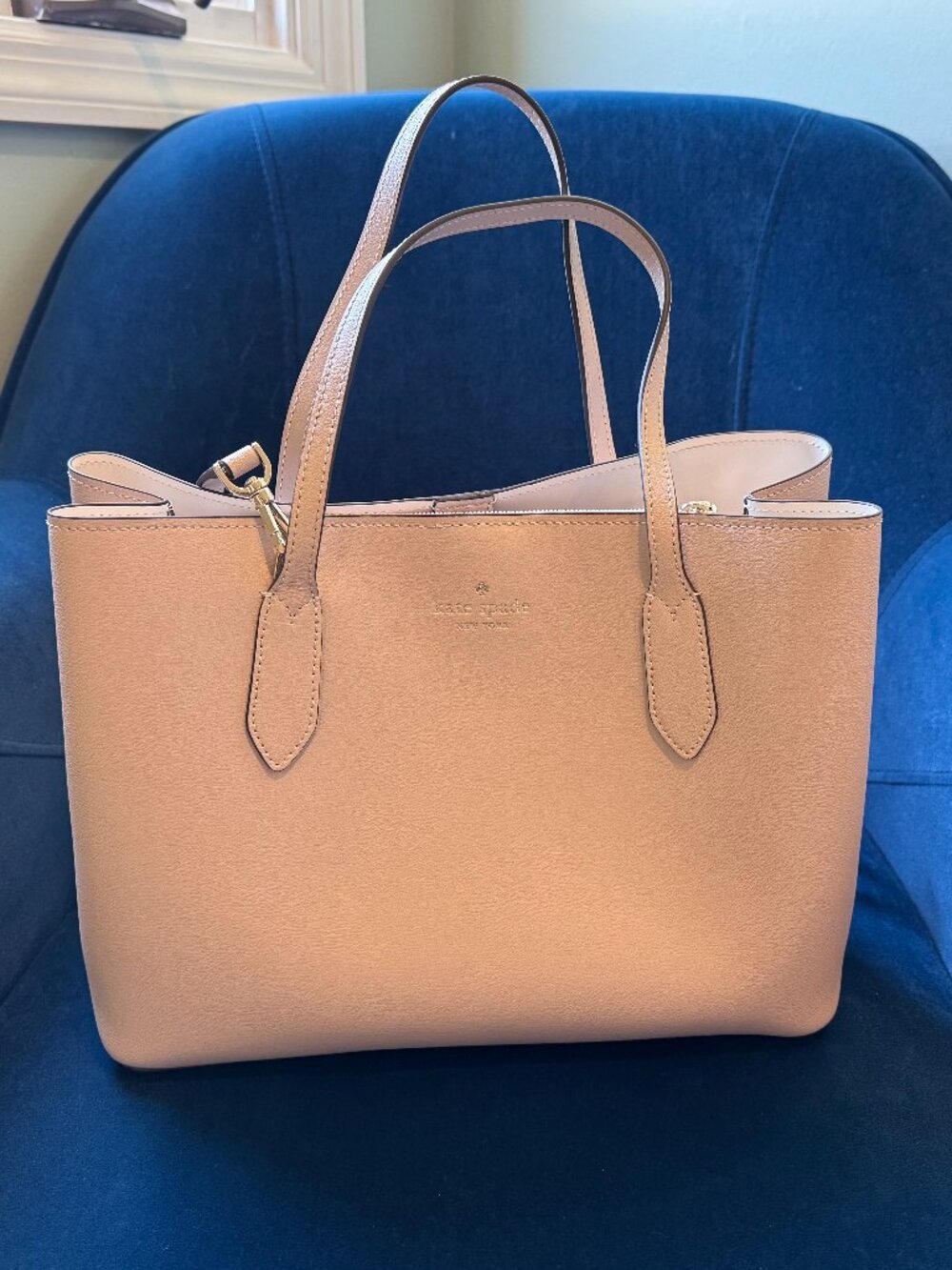 Kate Spade Harper Satchel - Tusk